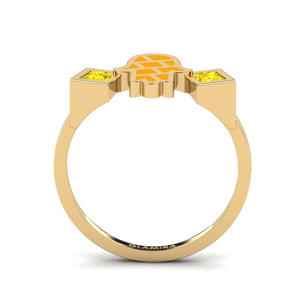 Yellow Sapphire Ring Vedeni