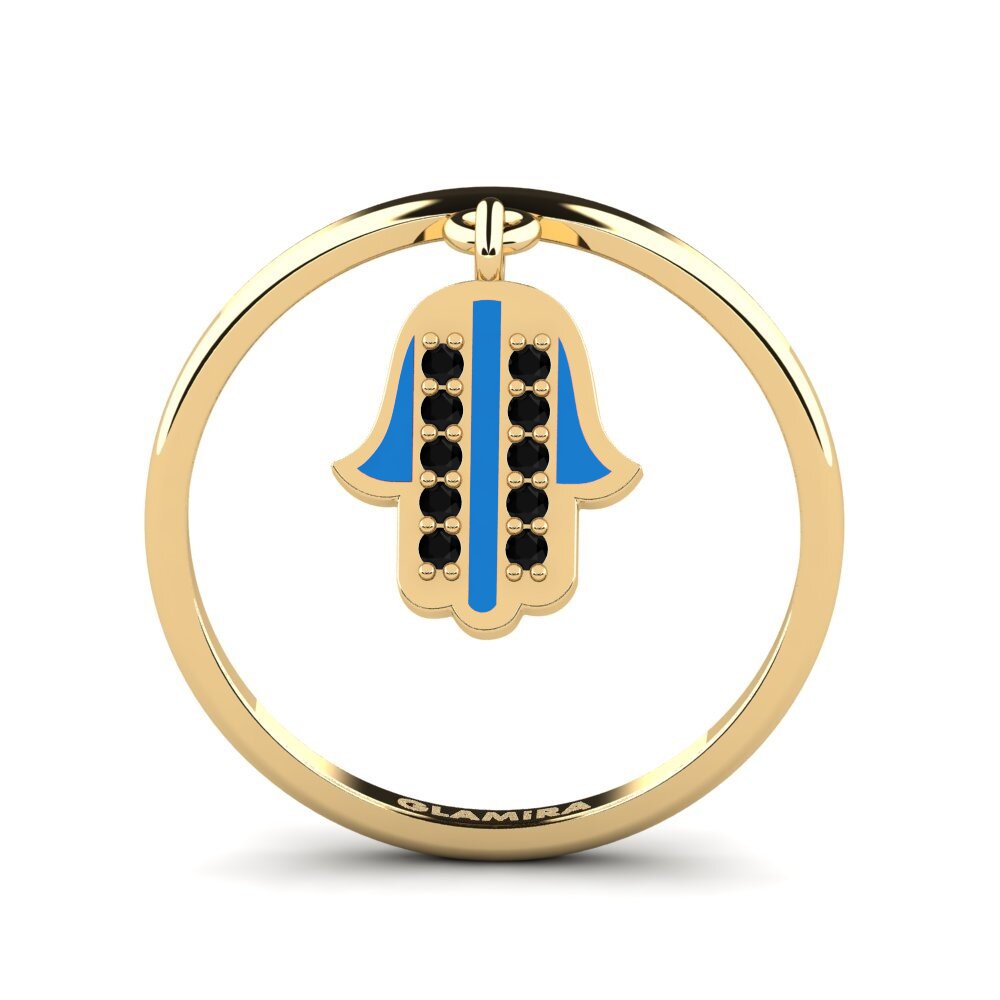 Schwarzer Onyx Ring Verveeld