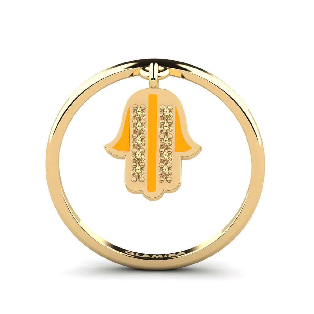 Brauner Diamant Ring Verveeld