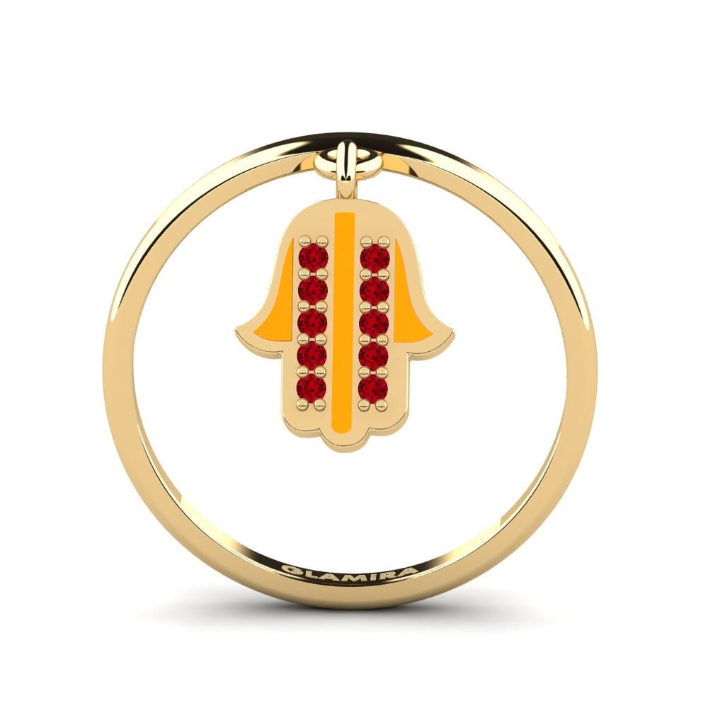 Red Zirconia Ring Verveeld