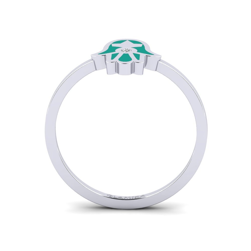 950 Platin Ring Zastiti