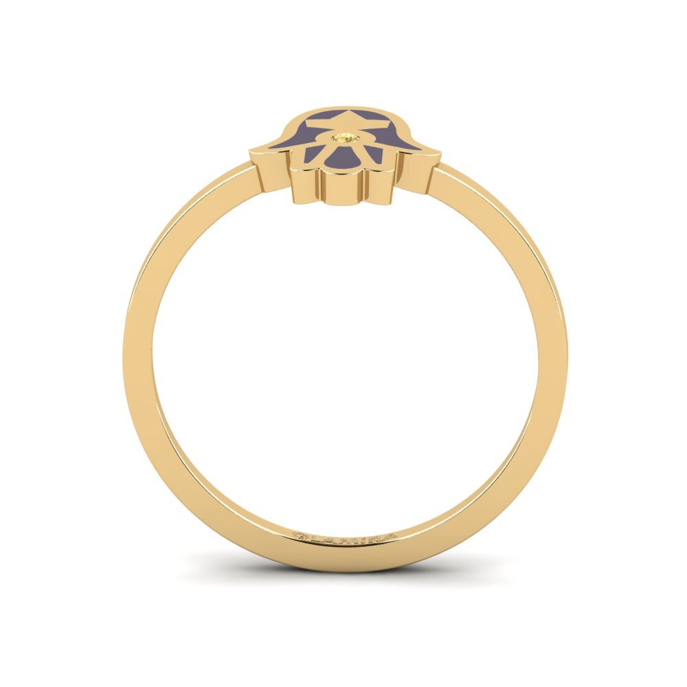 Yellow Diamond Ring Zastiti