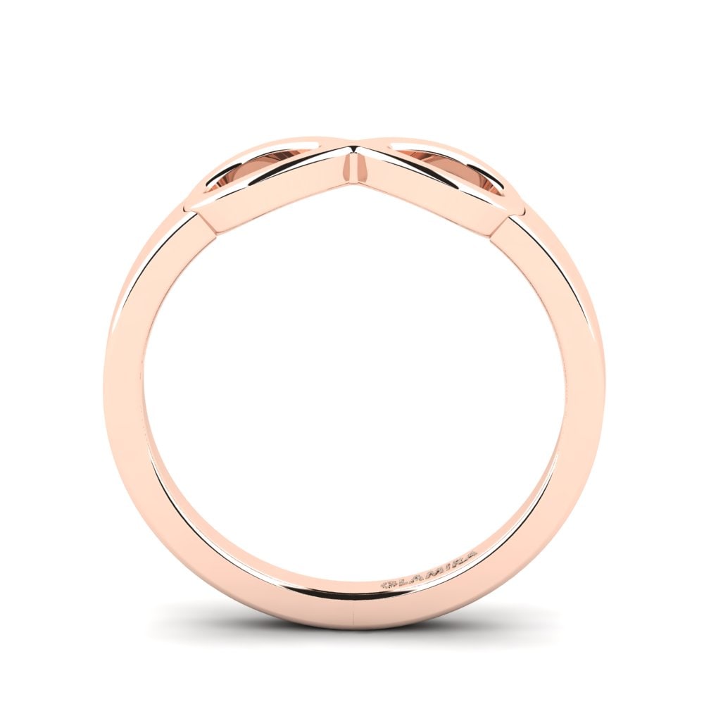 Rose Gold Ring Ahelef