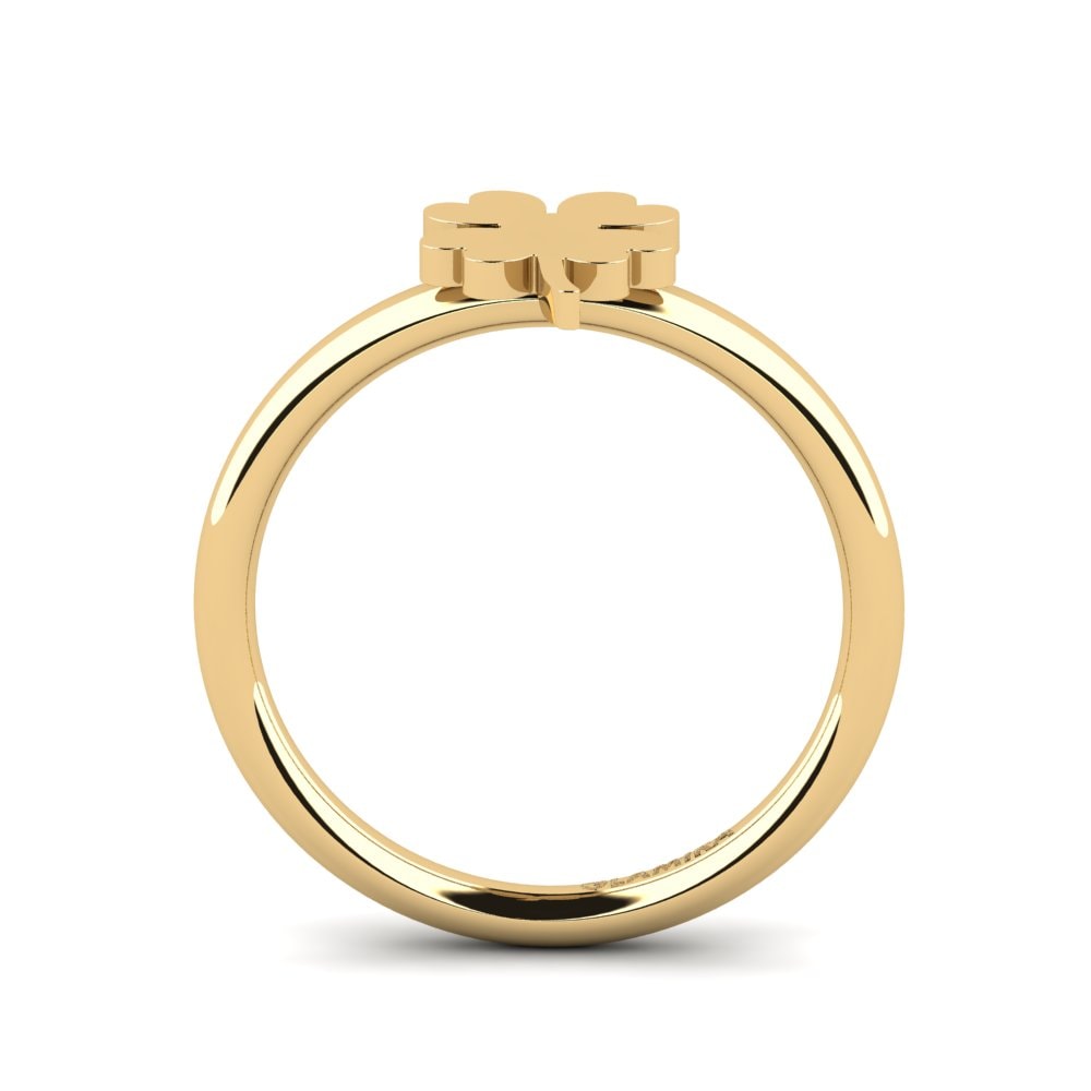 9k Oro Amarillo Anillo Boobyet