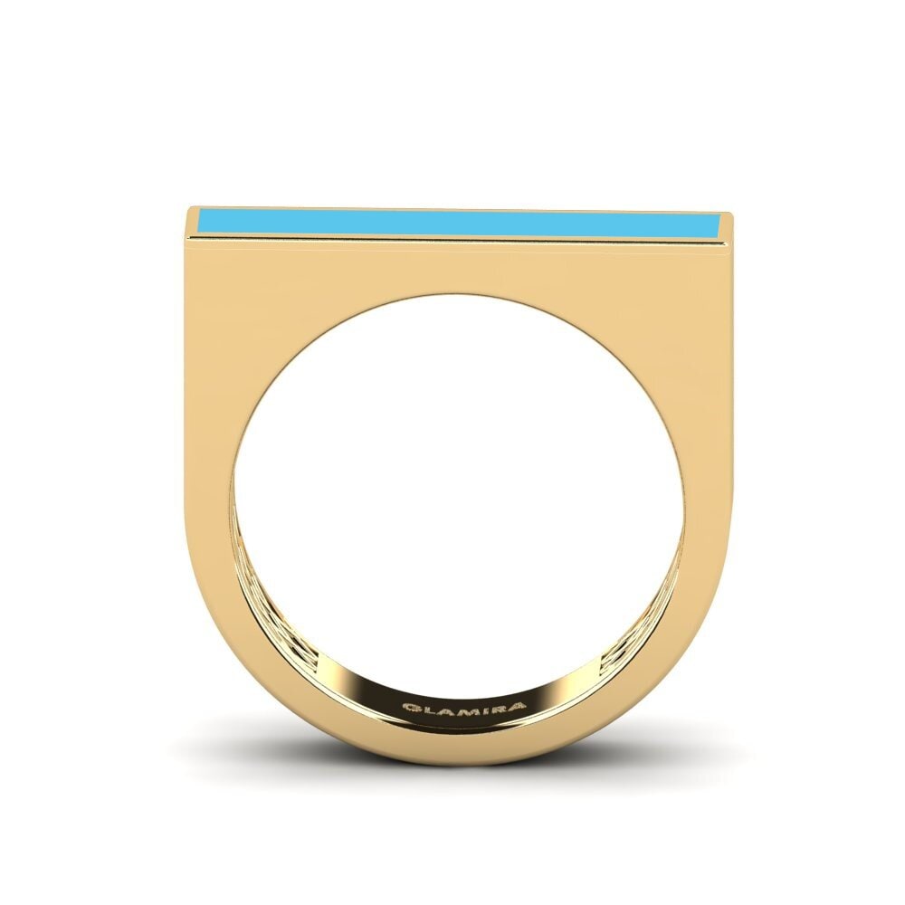 9k Oro Amarillo Anillo Dreak