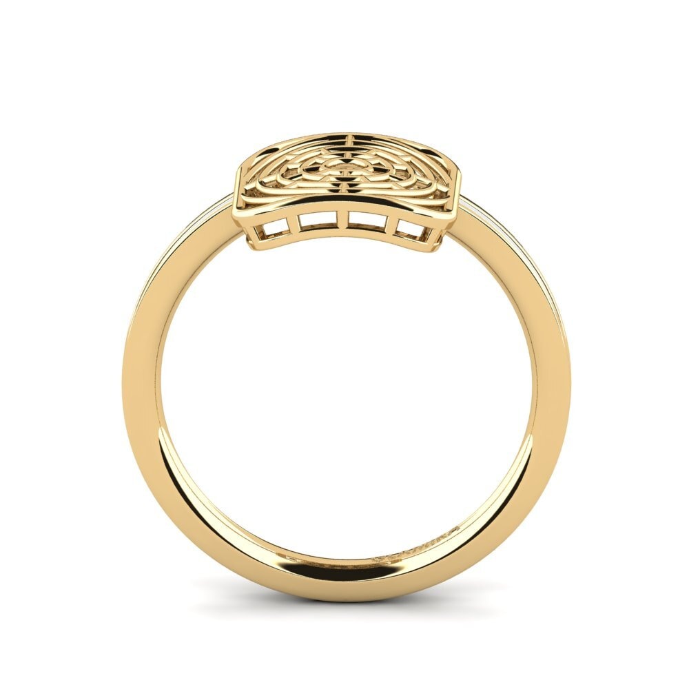 Gelbgold 750 Ring Ecmelim