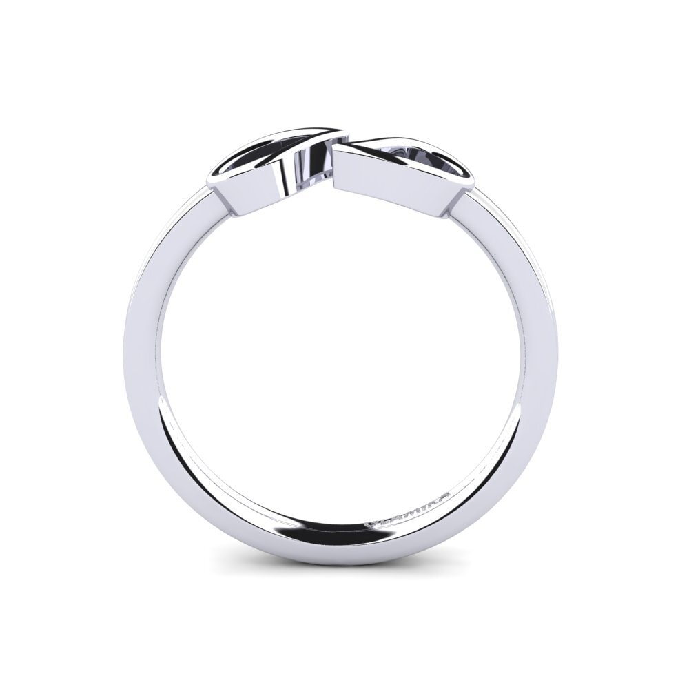 Weißgold 375 Ring Ewantoca