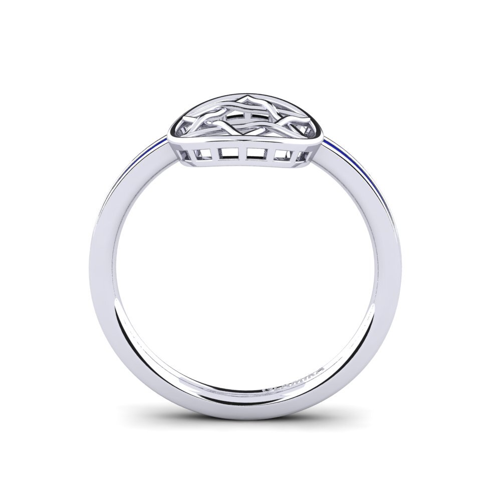 Weißgold 375 Ring Ewtelsan