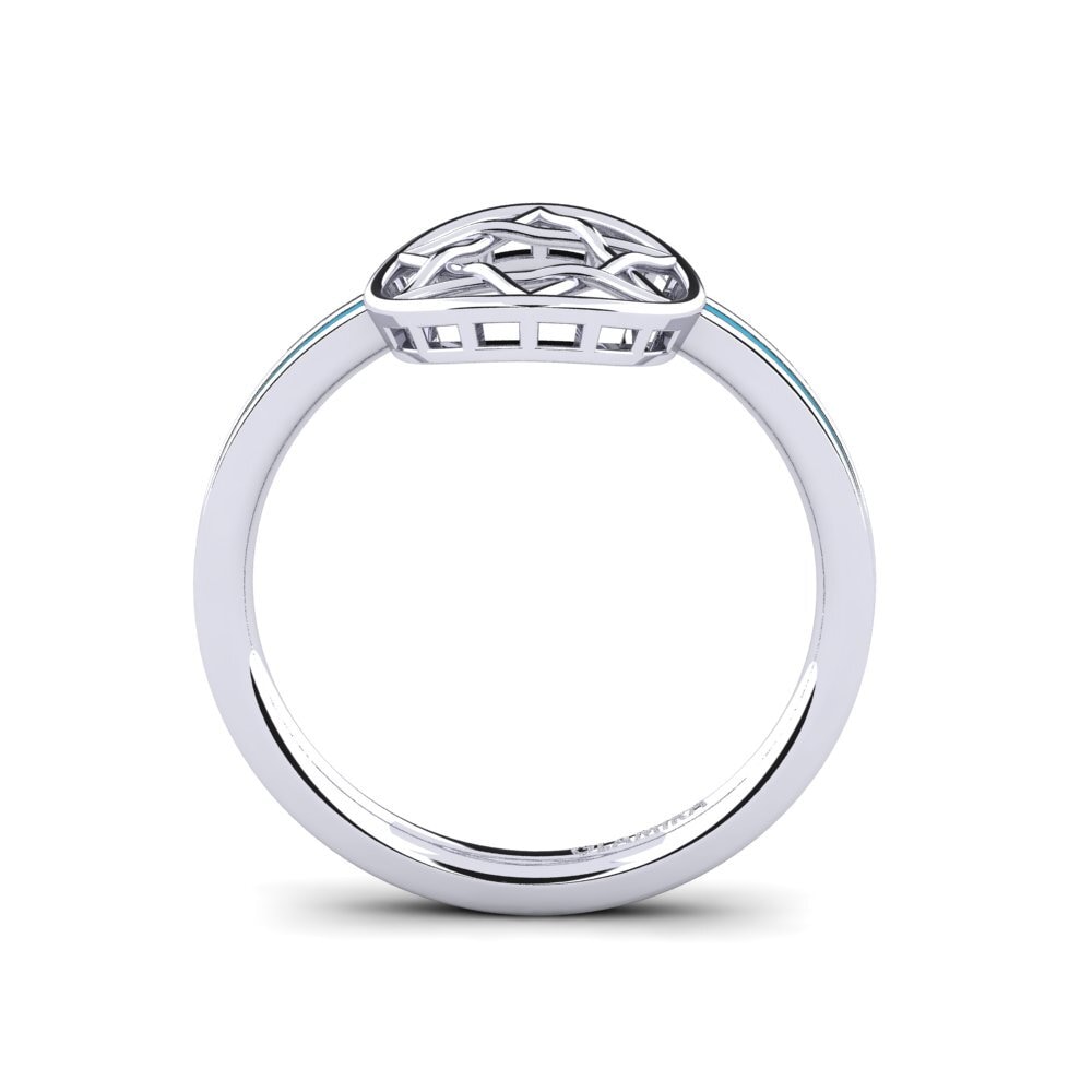 Weiß-Silber Ring Ewtelsan