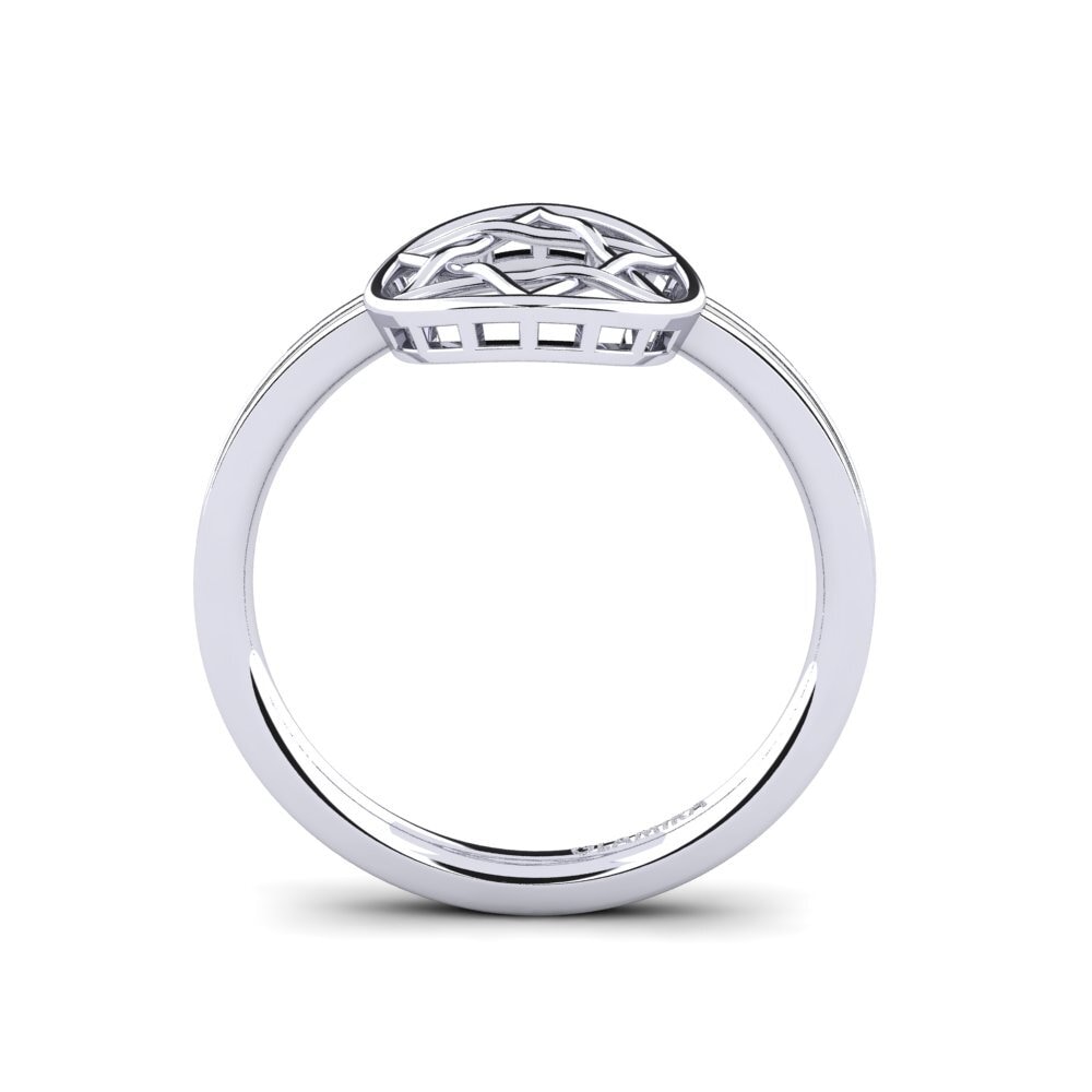 Weißgold 375 Ring Ewtelsan