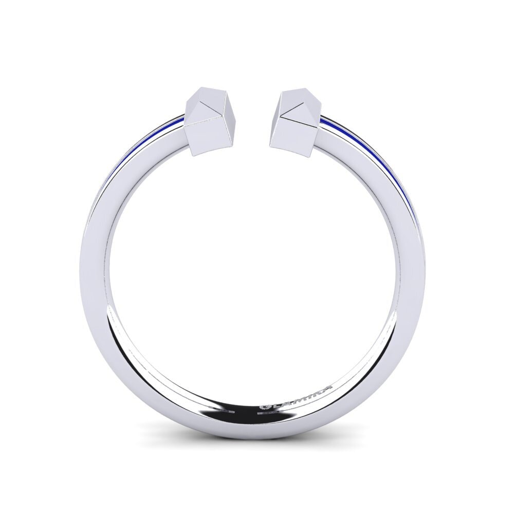 Weißgold 375 Ring Ezhento