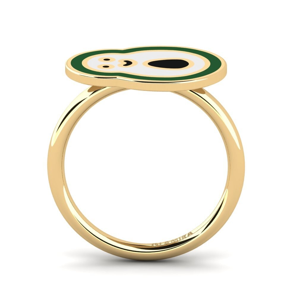 Gelbgold 585 Ring Garniotre