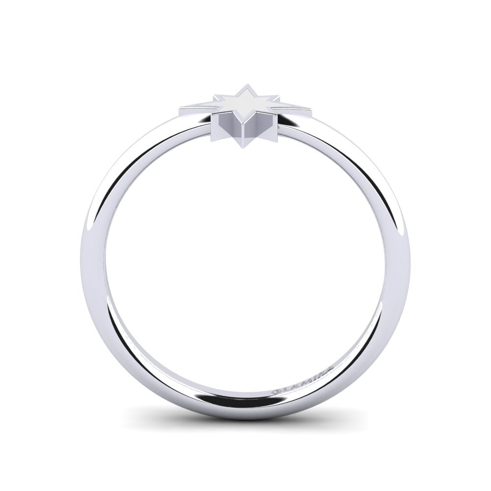 Weißgold 375 Ring Minaga