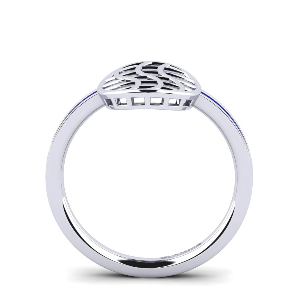 Weißgold 375 Ring Nantol