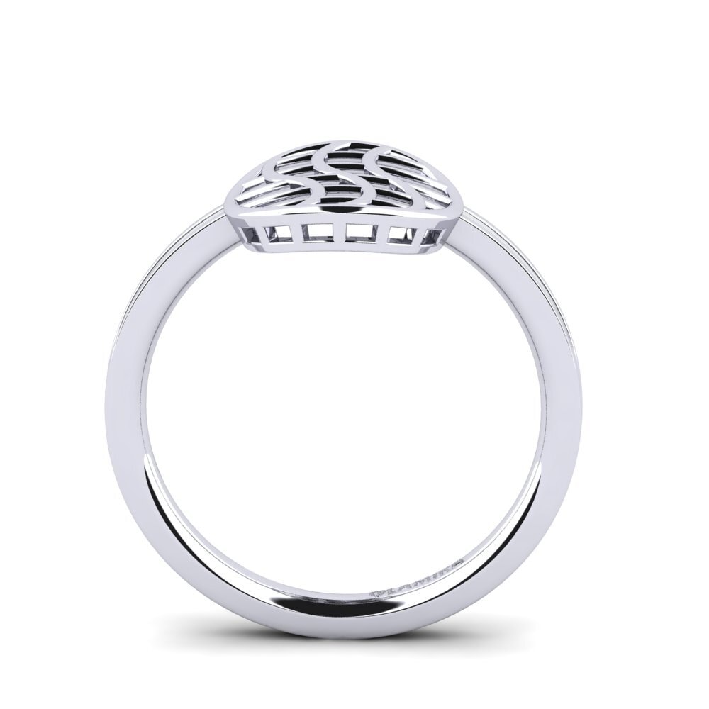 Weißgold 375 Ring Nantol