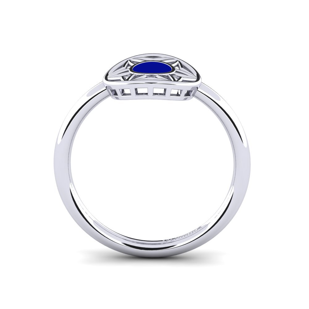 Weißgold 375 Ring Nantorat