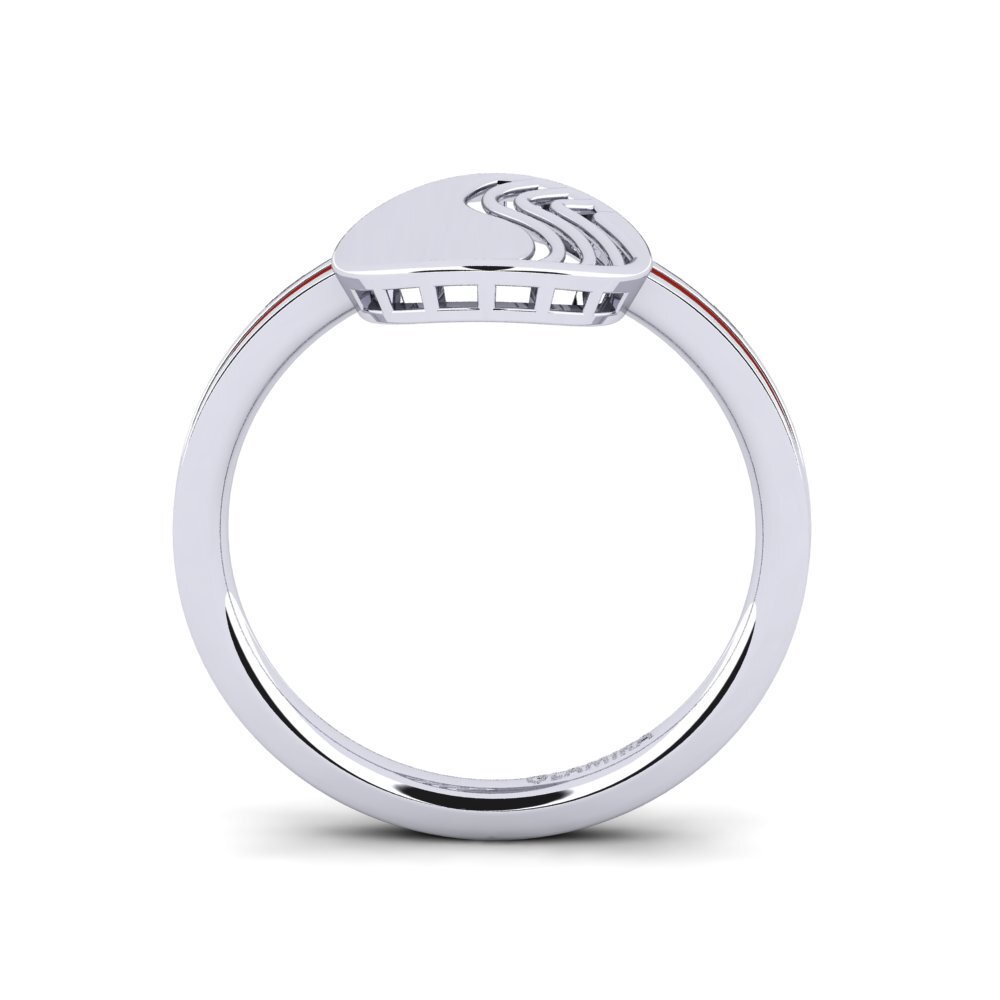 9ct White Gold Ring Nantori