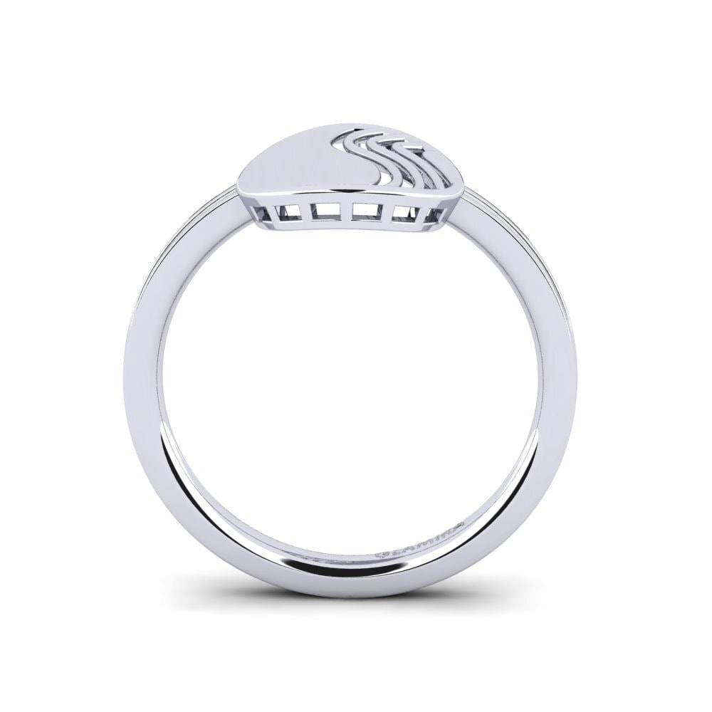 Weißgold 375 Ring Nantori
