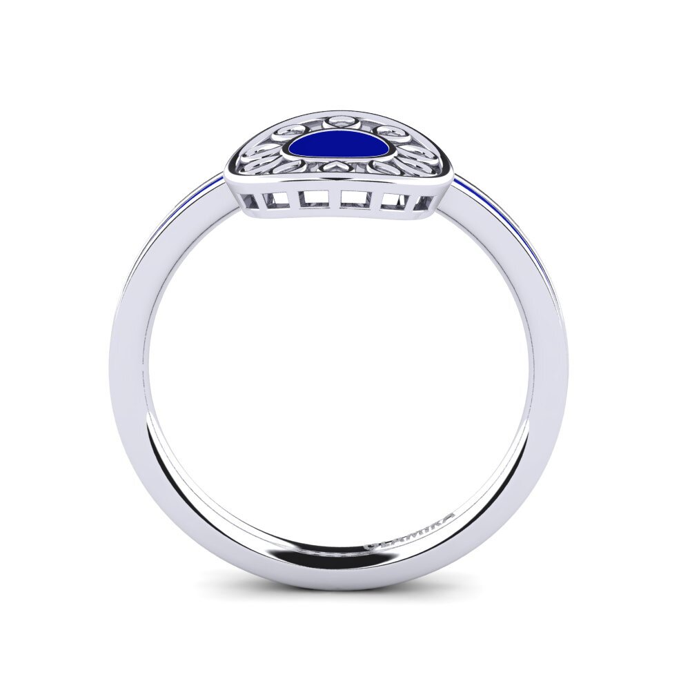 Weißgold 375 Ring Nantorig
