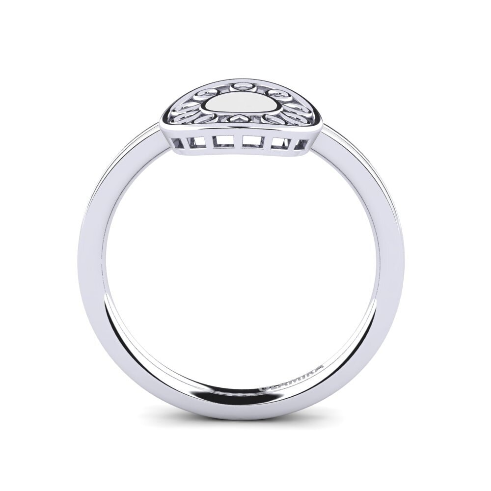 Weißgold 375 Ring Nantorig