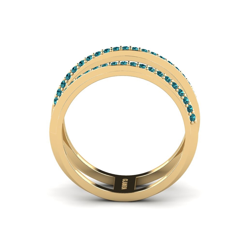 Diamante Azul Anel Putsoa
