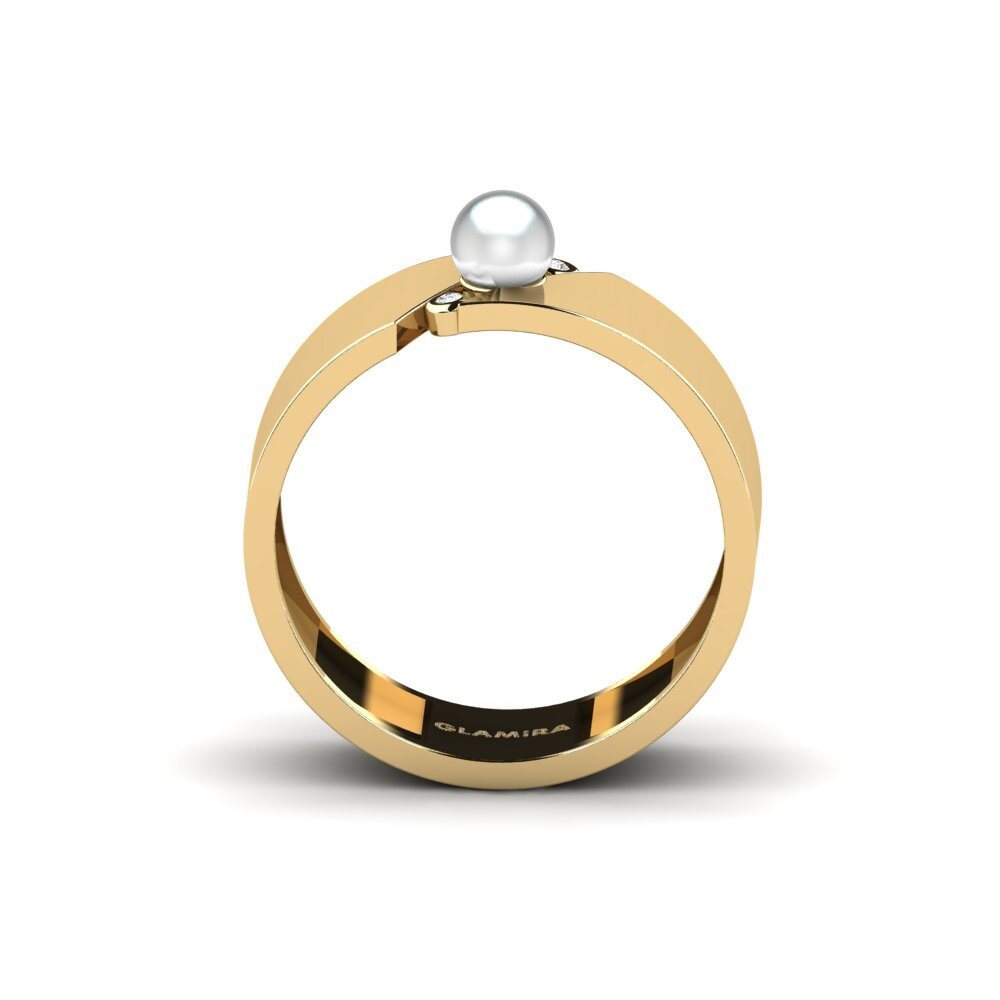 diamante-safira Anel Sagesse