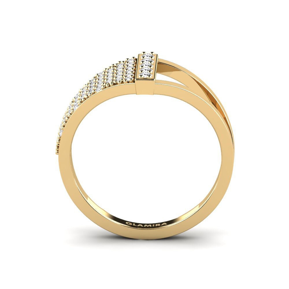 diamante-safira Anel Berseri