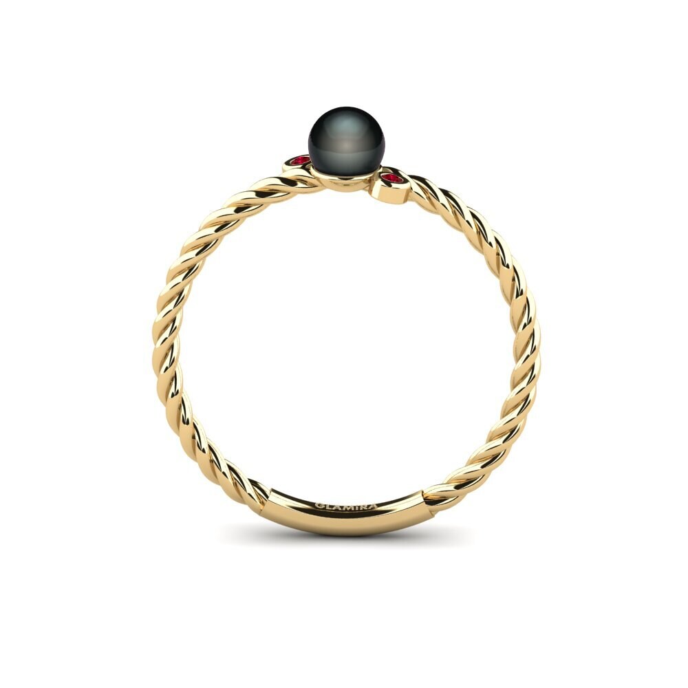Circonita Roja Anillo Kingi