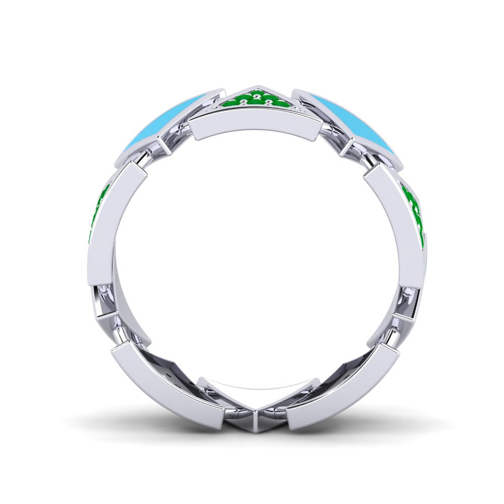Emerald Stackable Ring Beatrices