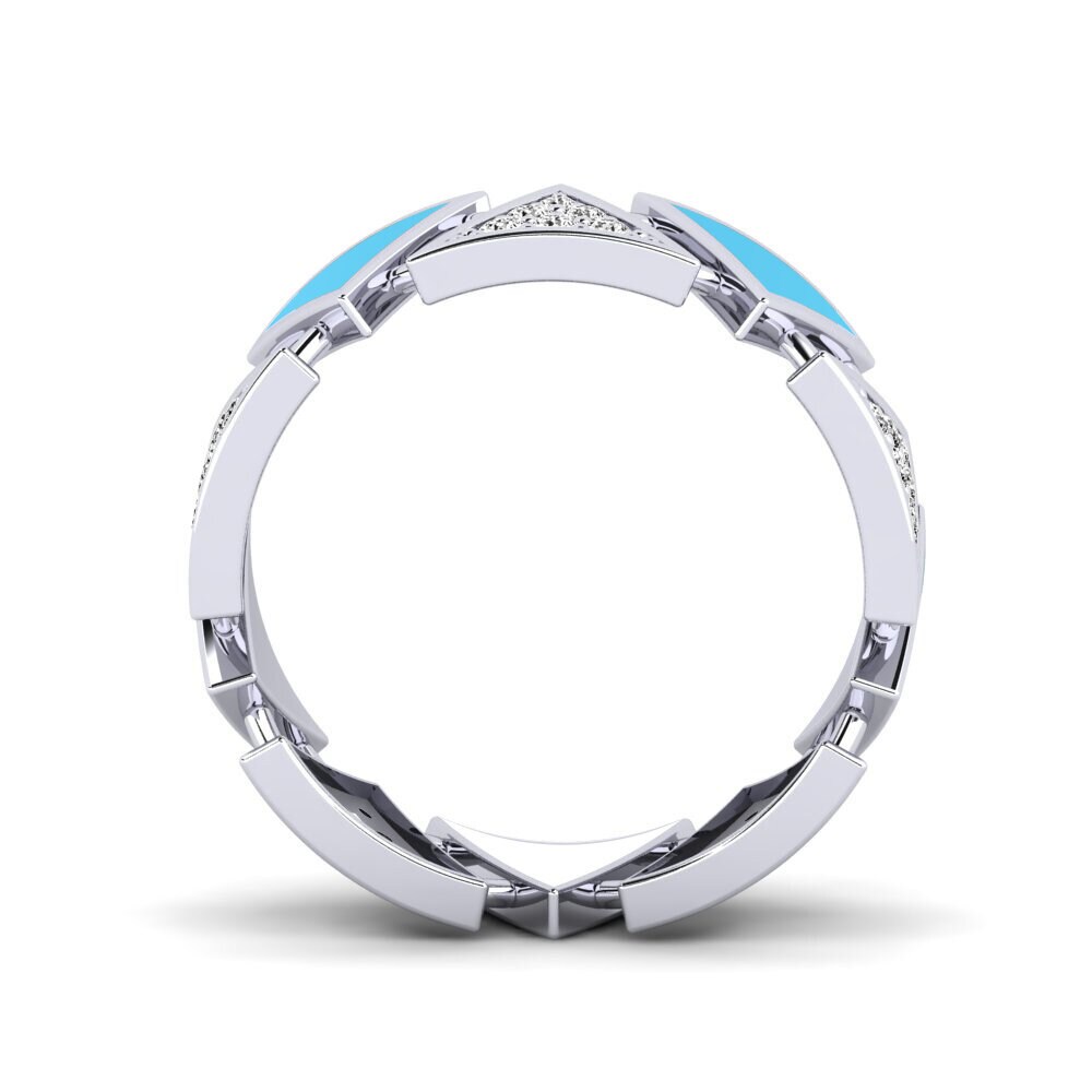 Moissanit Stapelbarer Ring Beatrices