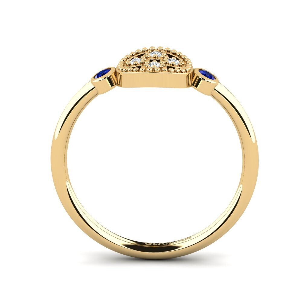 Sapphire Stackable Ring Cengo - B