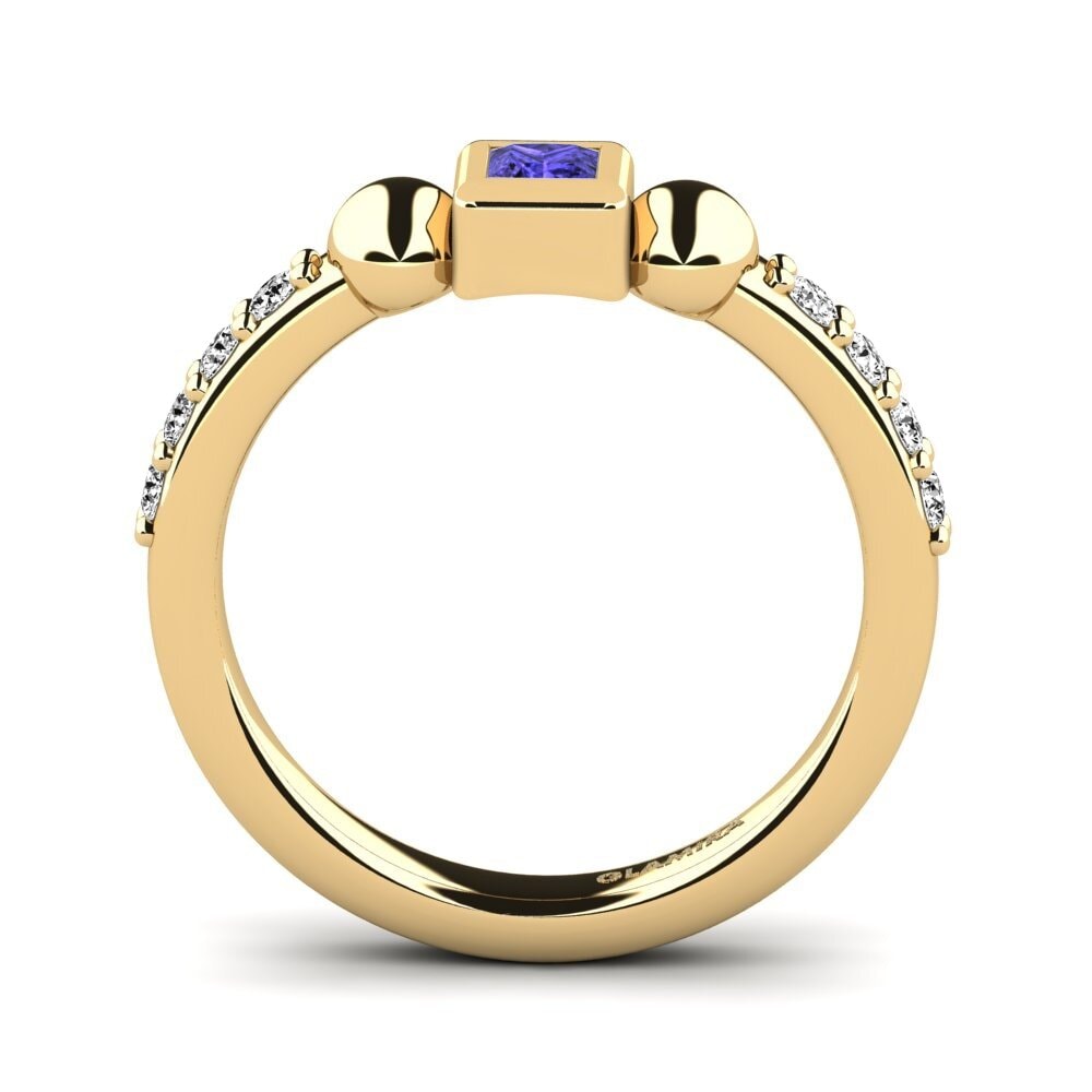 Tanzanite Anel Empilhável Gramia - A