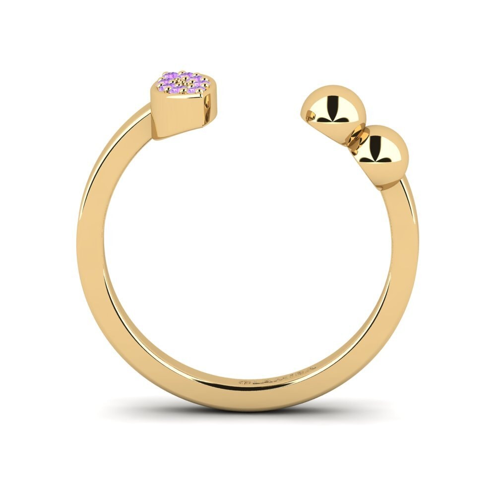 Amethyst Stapelbarer Ring Missavs - A