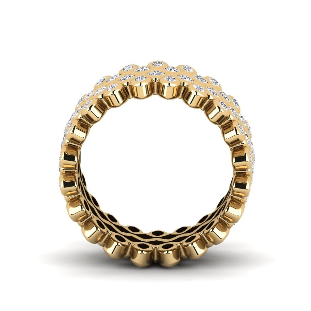Labor-gezüchteter Diamant Stapelbarer Ring Ndoda - Set