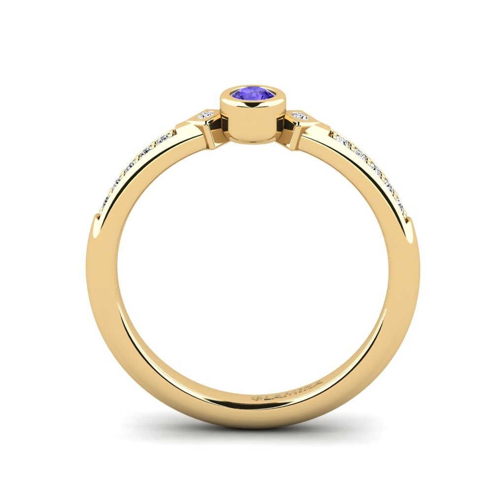 Tanzanite Anel Empilhável Orrica - A