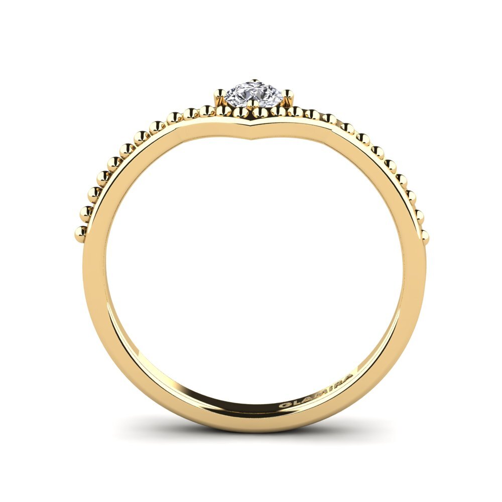 Lab Grown Diamond Stackable Ring Shappe - A