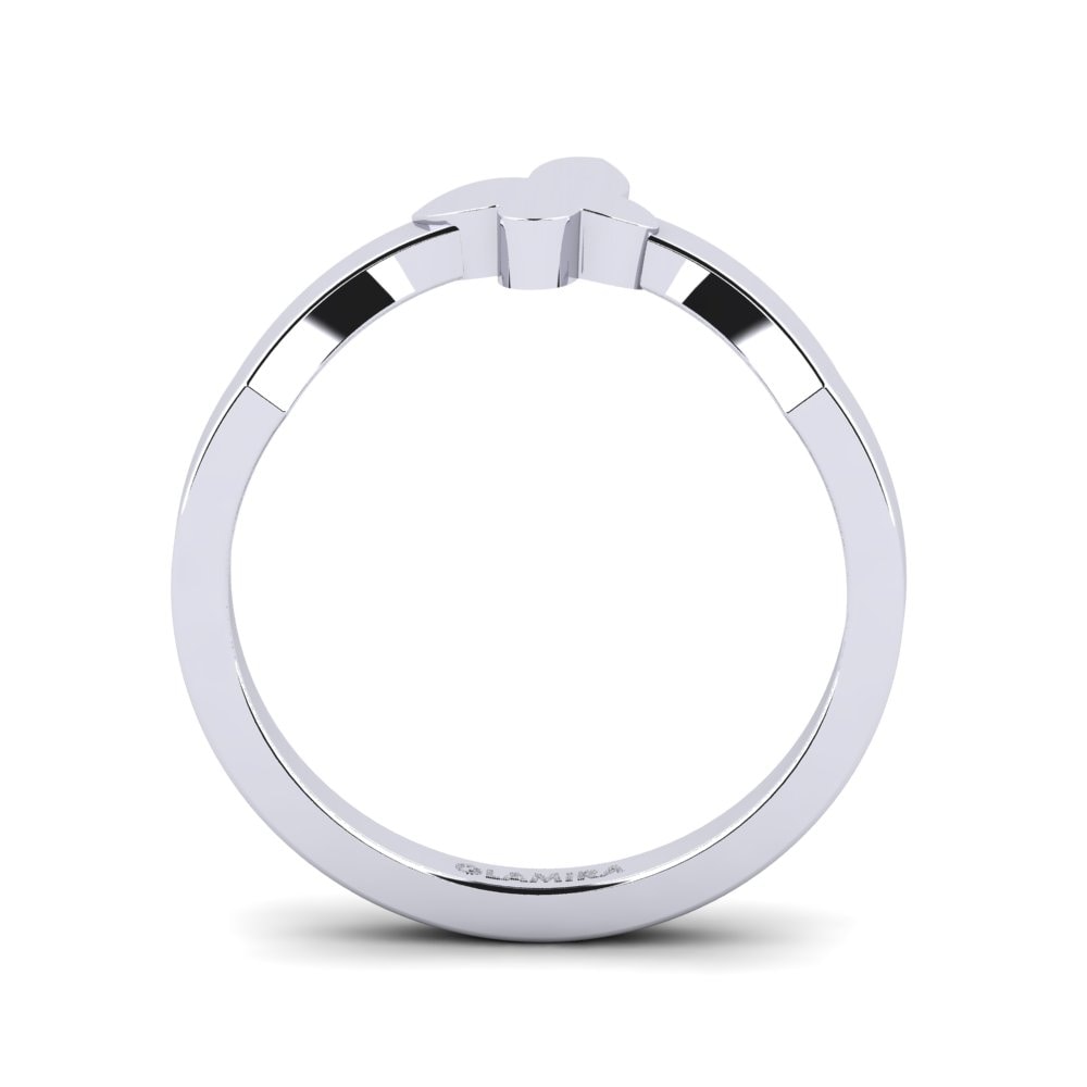 Anillo apilable Siennas - B Plata 925