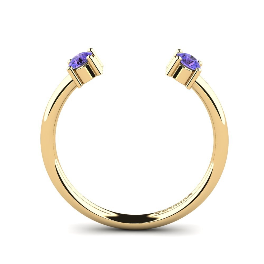 Tanzanite Anel Empilhável Siline - A