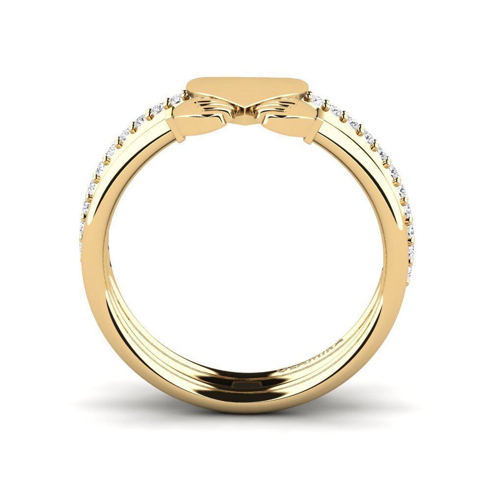 White sapphire Ring Aflanse