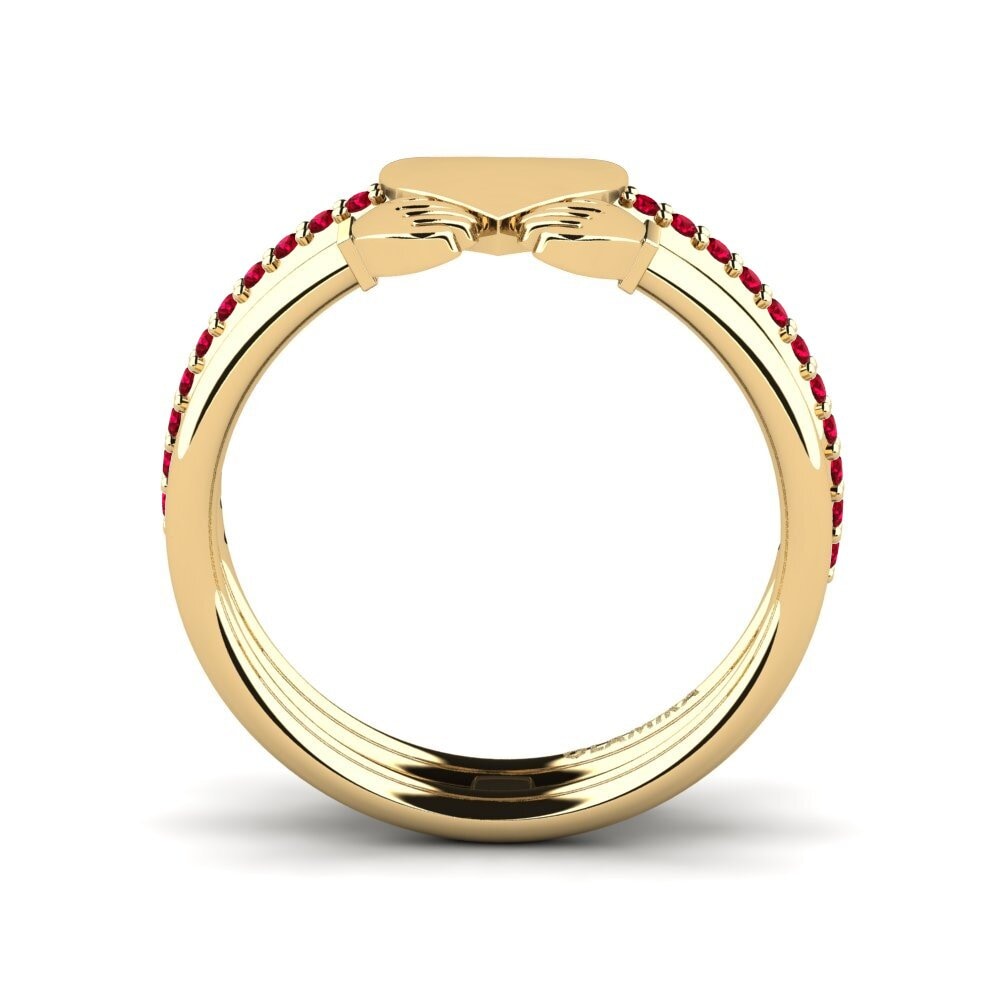 Red Zirconia Ring Aflanse