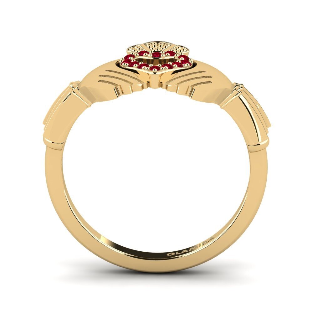 Red Zirconia Ring Ance