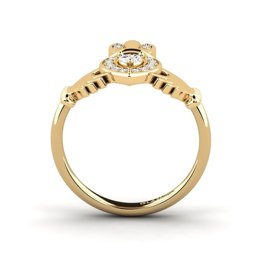 White sapphire Ring Ankale