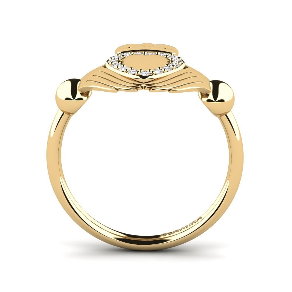 White sapphire Ring Awalle
