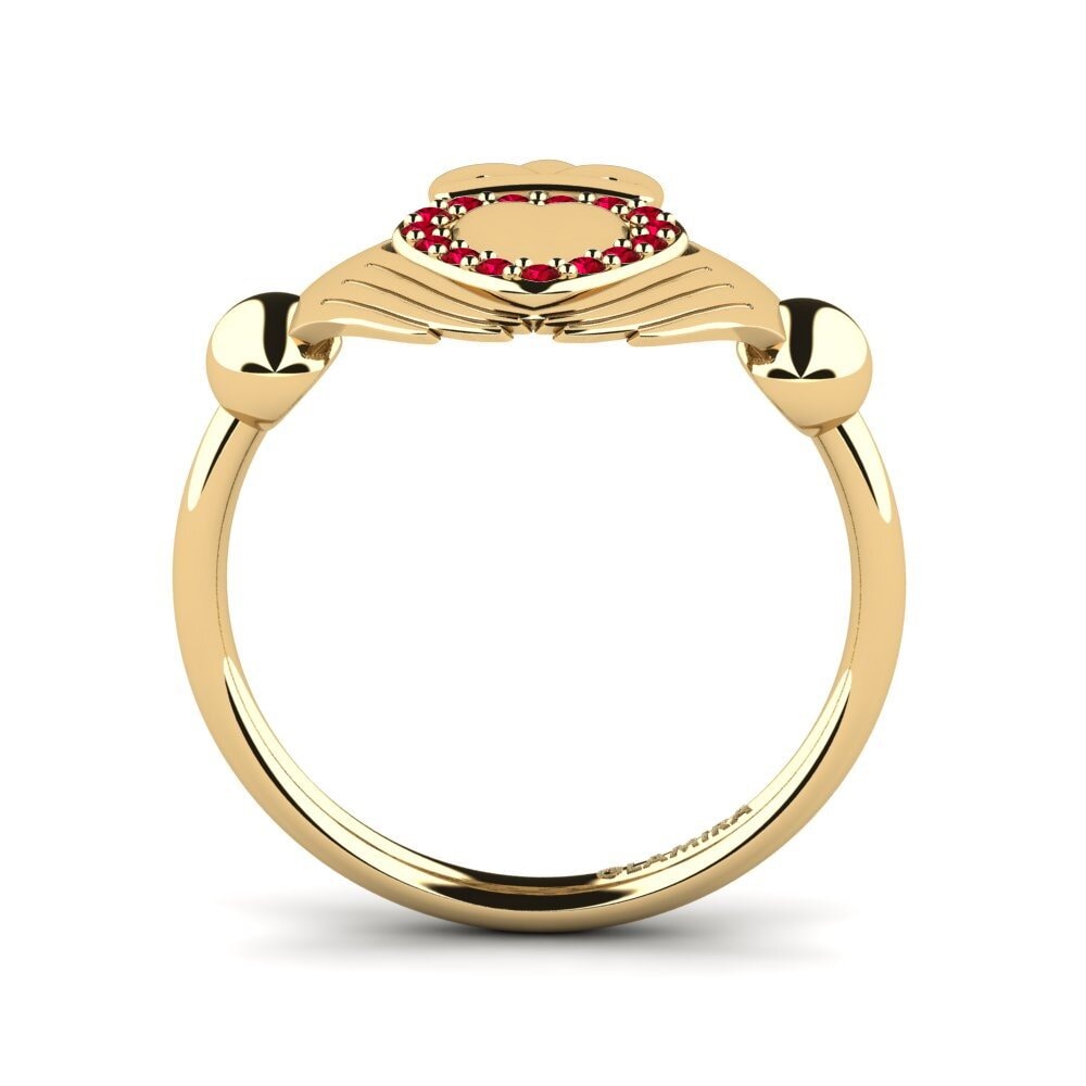 Red Zirconia Ring Awalle