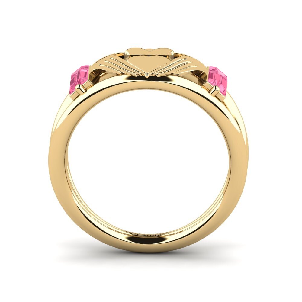Pink Sapphire Ring Bilder