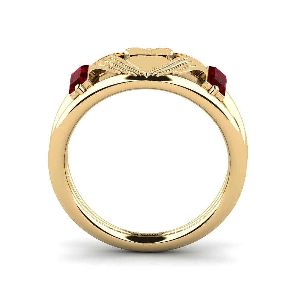 Red Zirconia Ring Bilder