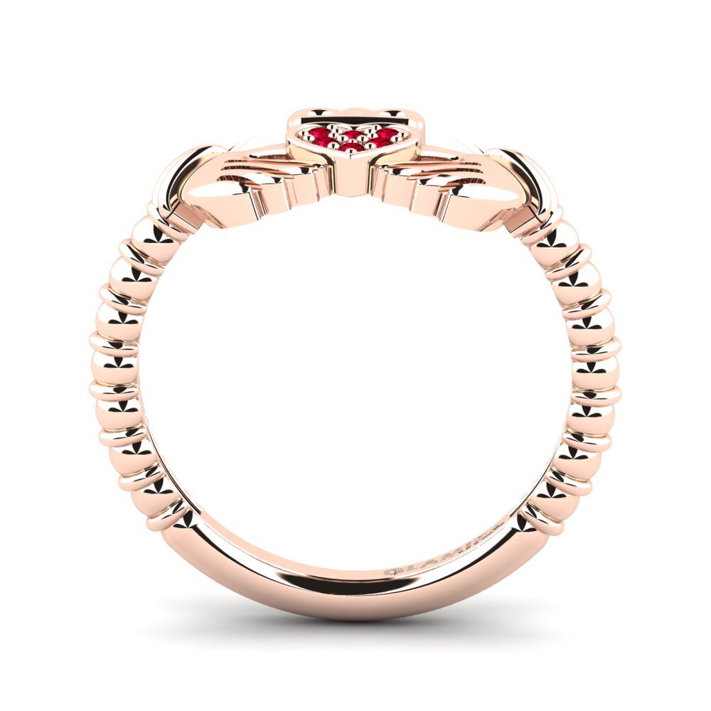 Red Zirconia Ring Drunti