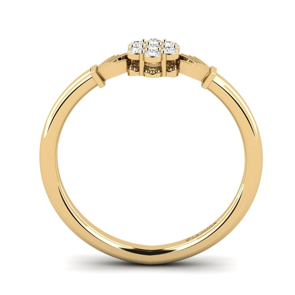 White sapphire Ring Gdenem