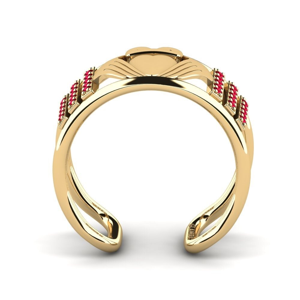Red Zirconia Ring Hletin