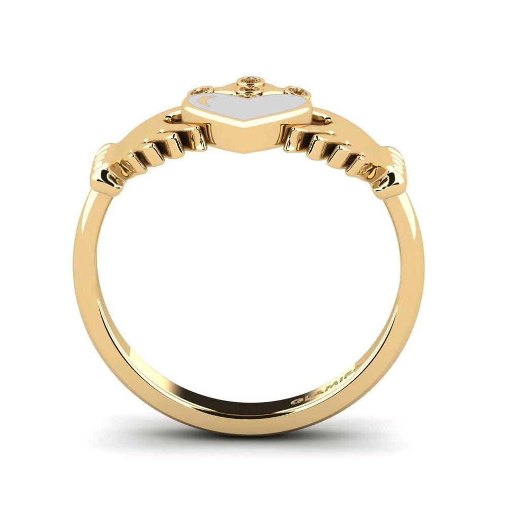 Brown Diamond Ring Hnigeng